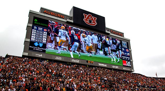 Main Video Display Installation Photo